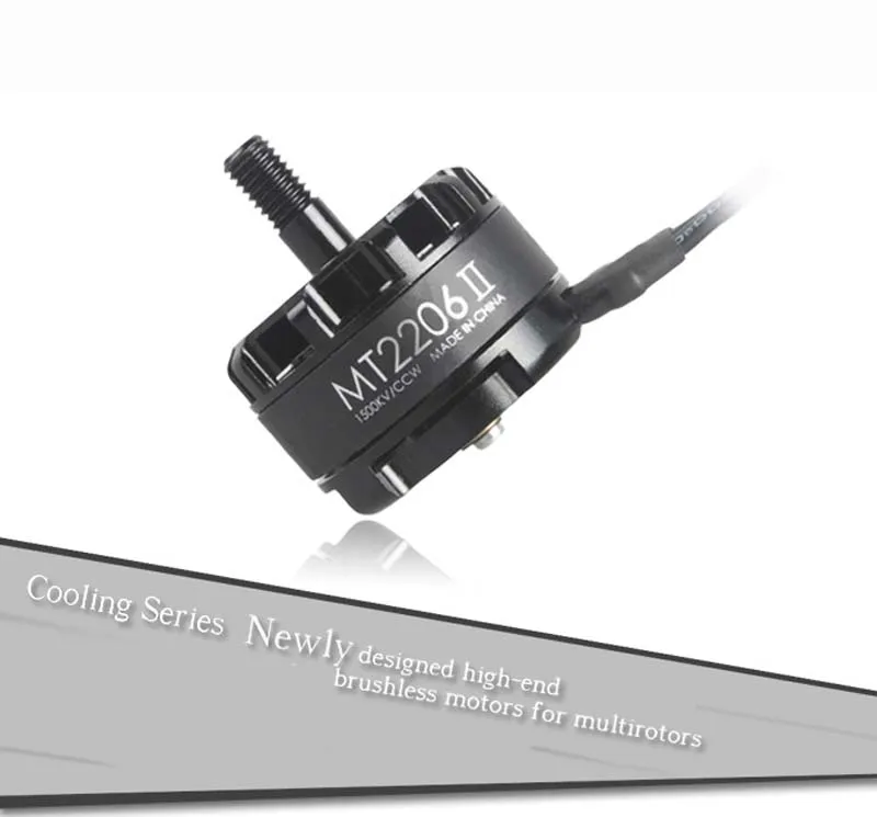 1 шт. Новый бесщеточный двигатель EMAX MT2206 KV1900 KV1500 CW CCW Для 8045 6030 пропеллеров RC QAV250