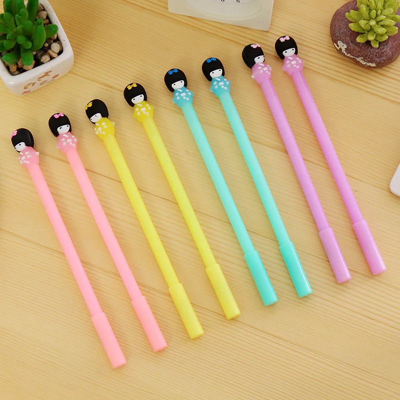 4 шт./лот оптовая продажа милые японские кимоно куклы для девочек пластиковые