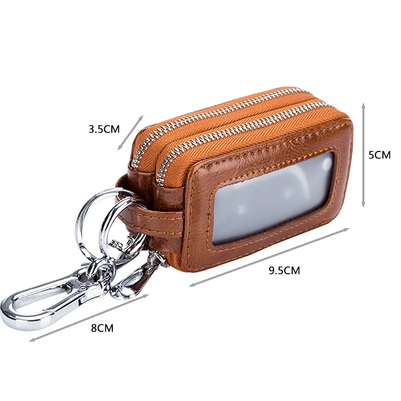 Ключница для автомобиля органайзер из натуральной кожи мужчин брелок кошелек