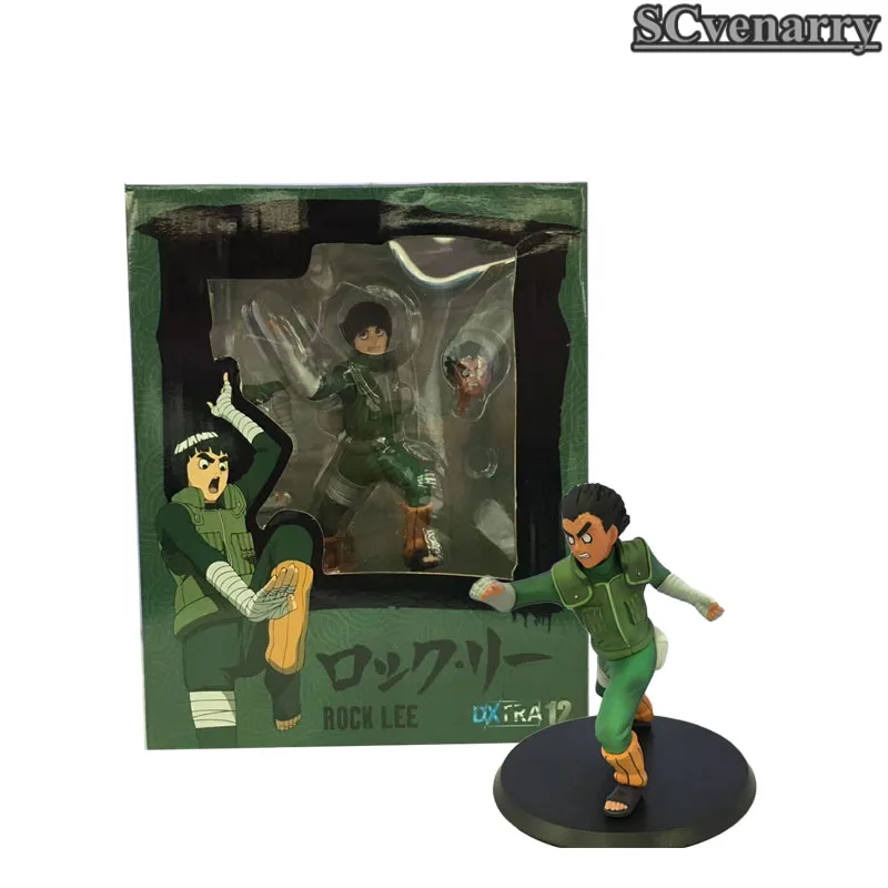 Ботинки в стиле аниме Naruto Rock Lee 17th фигурка из ПВХ Коллекционная модель|Игровые