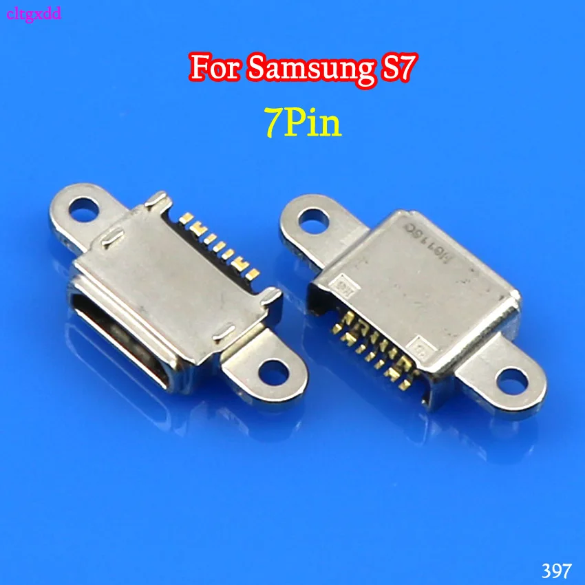 10PCS/Lot USB Charge Dock Jack Socket Port Plug For Samsung S7 Edge G935F G930 G930F G930P G930V G930T Charging Connector | Обустройство