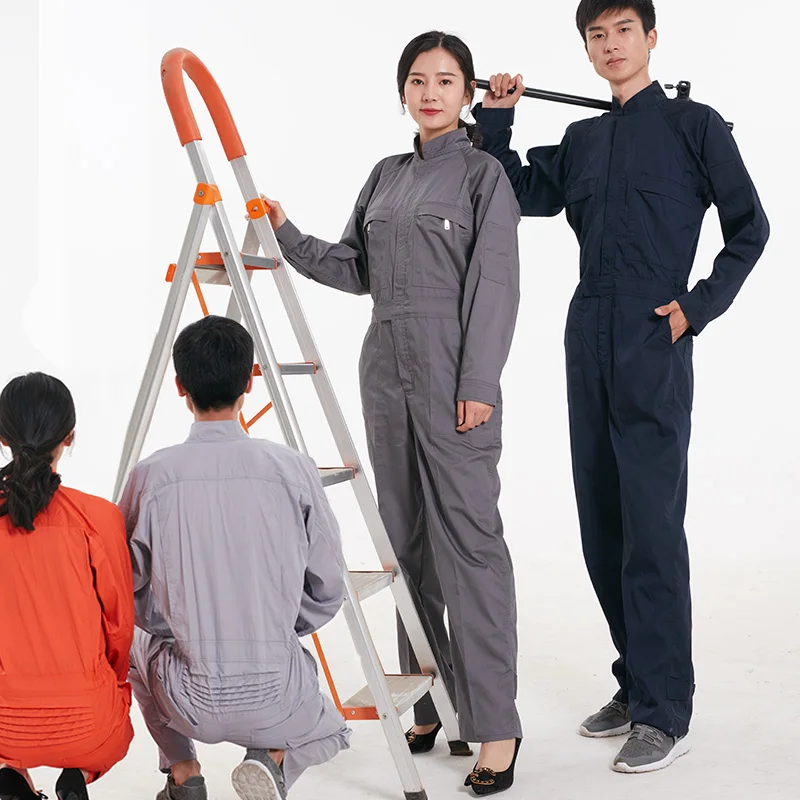 Мужские комбинезоны с коротким рукавом тонкий комбинезон для безопасности
