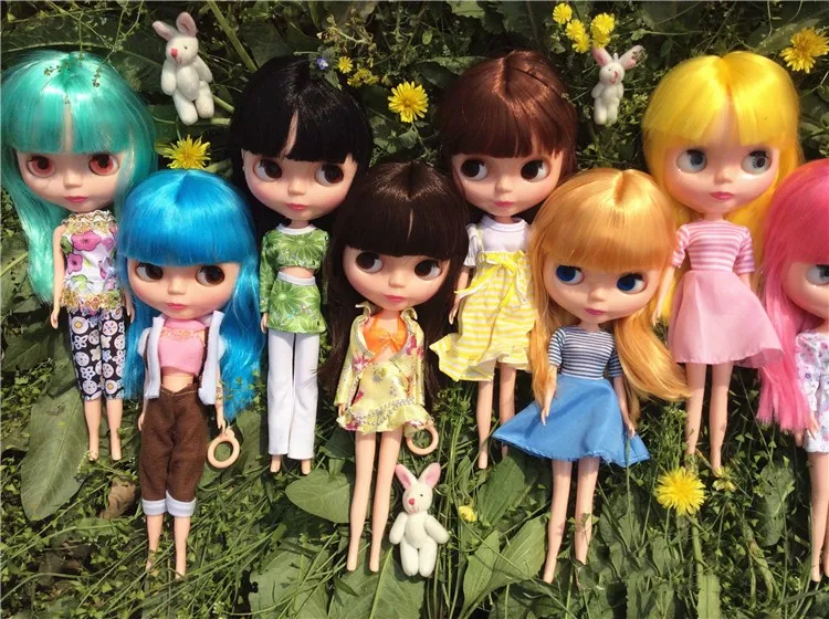 Шарнирная кукла Blyth и платье DIY 1/6 модные куклы детские игрушки для девочек|Куклы| |