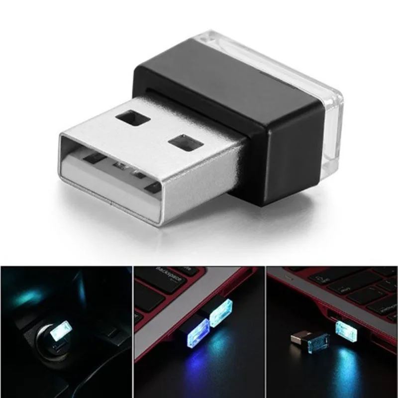 Автомобильные светодиодсветодиодный USB лампы для атмосферы аварийное освещение