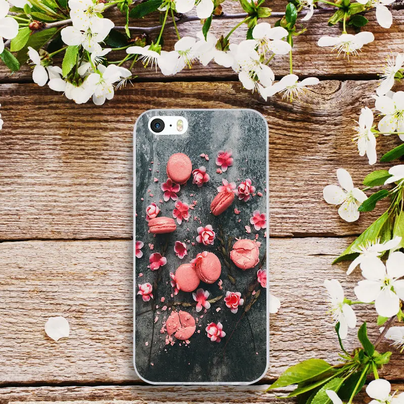 Soft Silicone TPU Mobile Phone Cases for iPhone 4 4s 5 5s 5c SE 6 6s plus 7 7plus 8 8plus X XR XS Max Shell Summer Ice Cream | Мобильные
