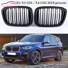 Новый X3 X4 передний бампер ножная решетка для BMW G01 G4 G02 2018 2019