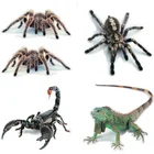 Автомобильный Стайлинг 3D Автомобильная Наклейка животные паук Гекко скорпионы для Ford Focus Kuga Fiesta Ecosport Mondeo Escape Explorer Edge