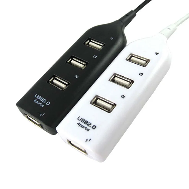 Хит продаж тонкий маленький мини 4 порта usb-адаптер для передачи редкий usb-хаб