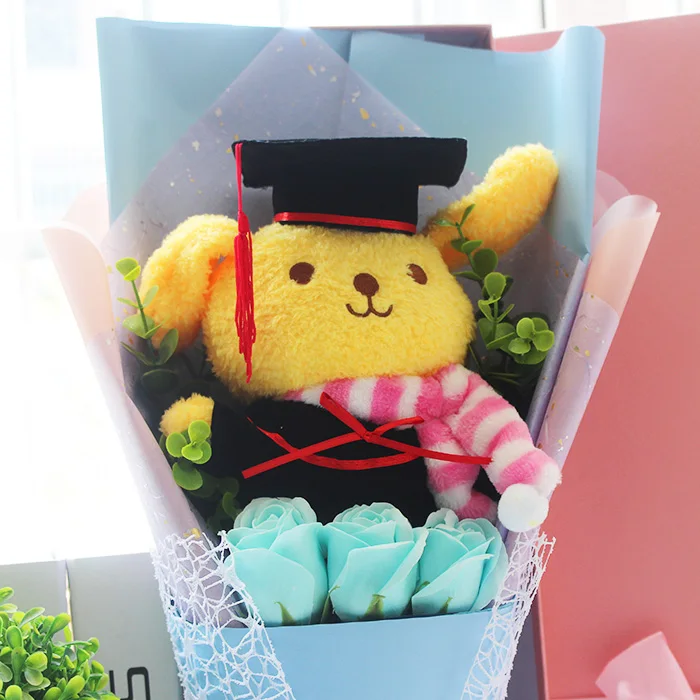 Kawaii My Melody пудинг собака Penguin oroll собака Пингвин плюшевые подарки для подарка на день рождения букет на выпускной