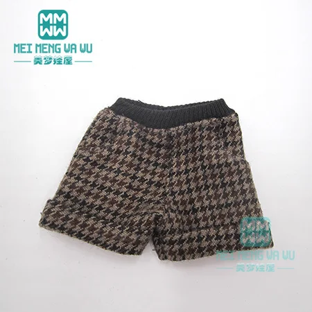 XB--004--A Одежда для кукол Blyth Azone 1/6 аксессуары для кукол модные шорты с манжетами черный, хаки, синий деним, коричневый - Цвет: XB--004--A