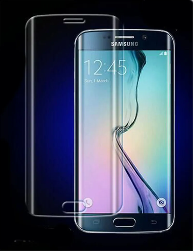 S7 Фильм Края! ультра тонкий мягкий полное покрытие протектор экрана для samsung galaxy s7