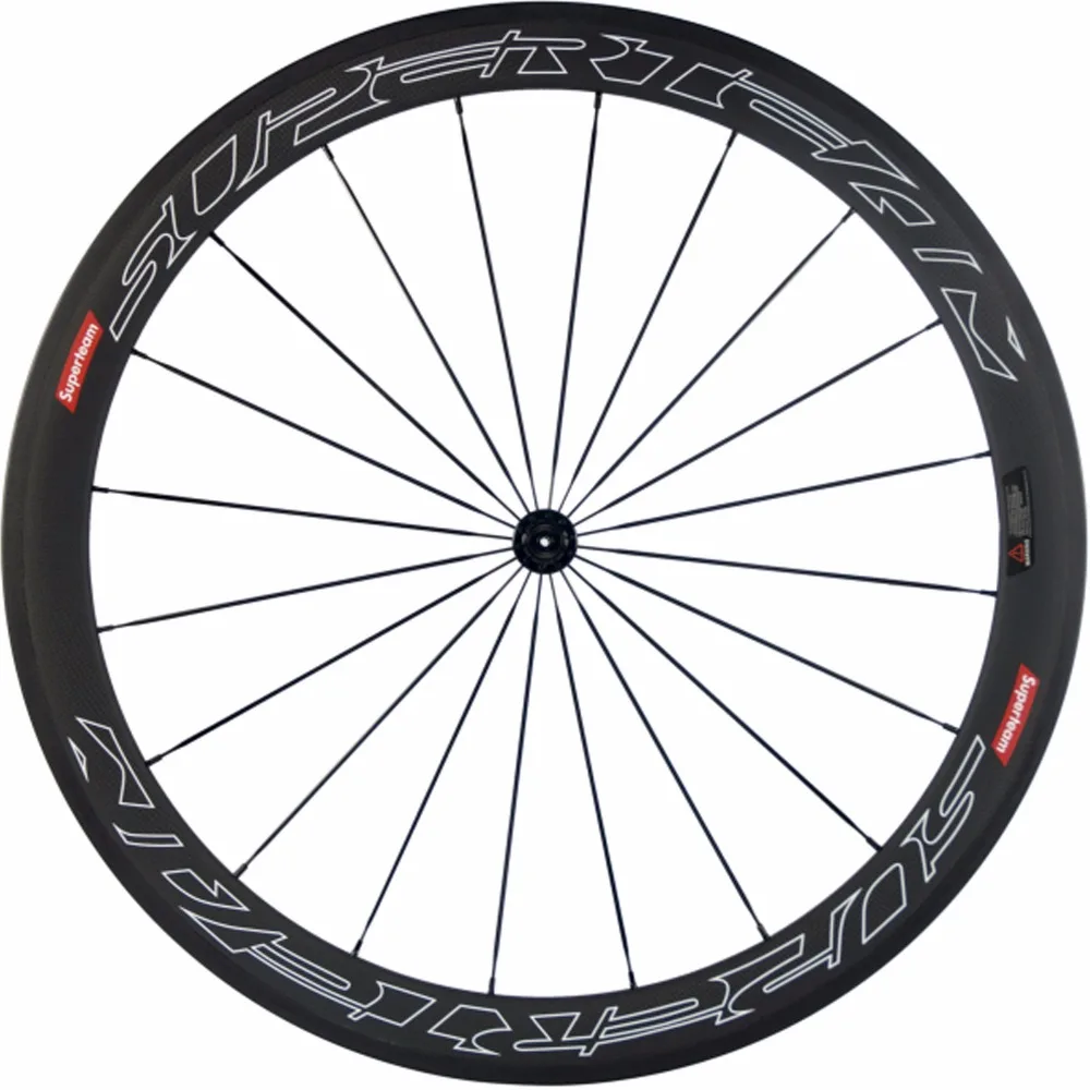 Карбоновые колеса для велосипеда Powerway R13 сверхлегкие внедорожников глубина 50