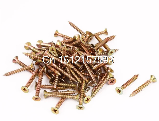 

80(+-2%)pcs M3.5 M4x30mm M5x16-40mm Industrial Round Countersunk Phillips Head Self-Tapping Machine Screws 30mm Length