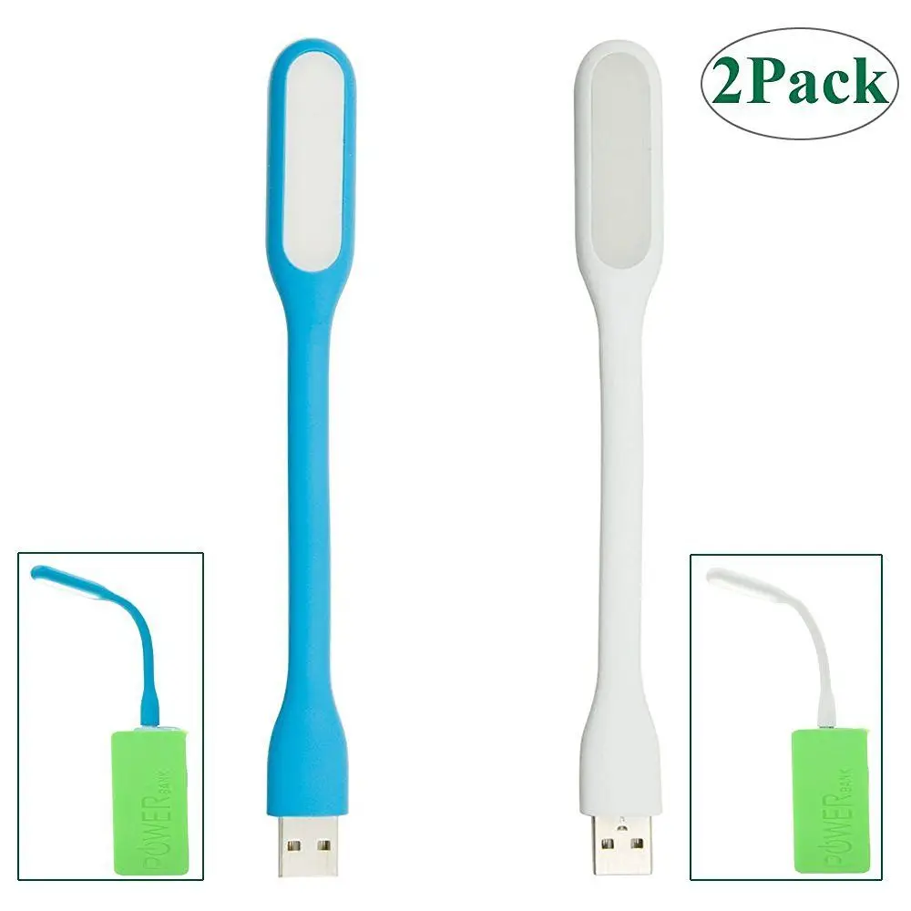 Портативная Гибкая светодиодная USB-лампа для
