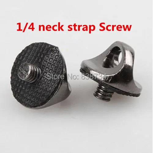 

10pcs 1/4" screw connecting adapter neck strap screw for camera/camcorder shoulder quick sling strap