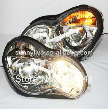 2000 2007 год W203 C63 C200 C230 C280 C300 передняя фара для Mercedes Benz Sliver LF|mercedes-benz w203|lamp forlamp lamp |