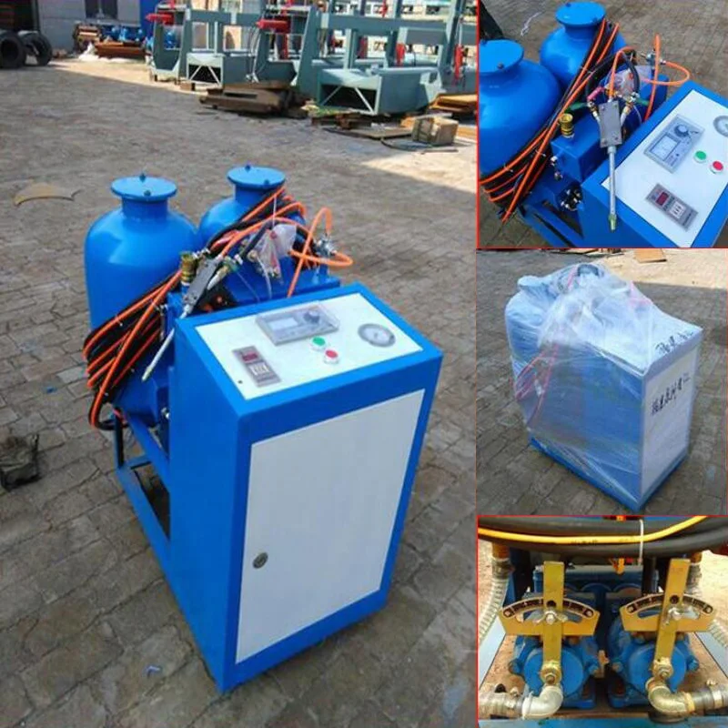 220 V/380 V PU машина для распыления пены низкого давления двухкомпонентное полиуретановое изоляционное оборудование для распыления стен