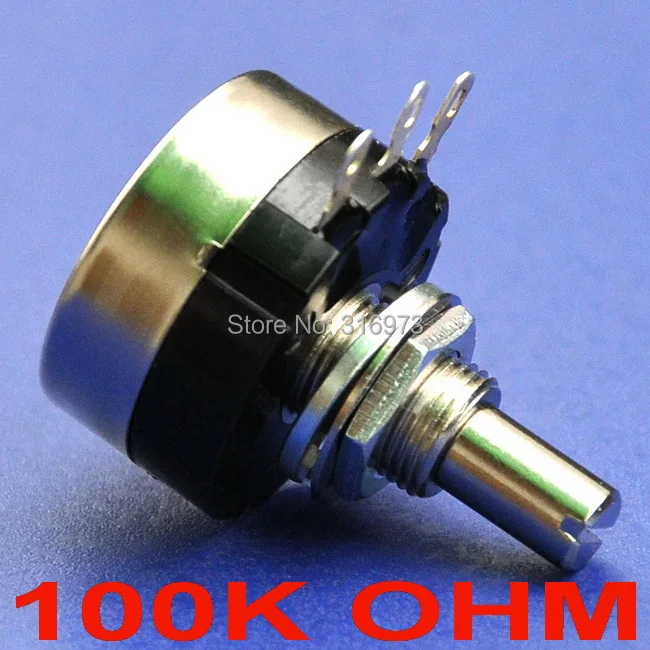Роторный потенциометр RV24YN 20S B104 TOCOS COSMOS 100K OHM промышленная панель управления |