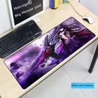 Большой японский коврик для мыши Mairuige 900x400x3 мм L XL XXL с японским аниме, игровой резиновый коврик для мыши для жены, девушки, подруги