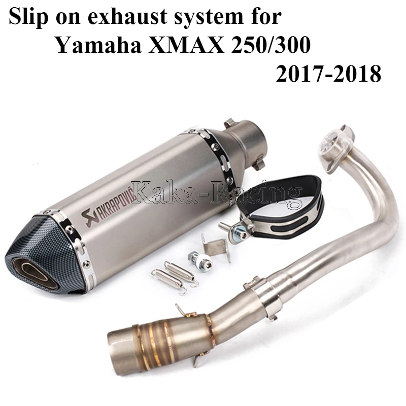 X-MAX мотоцикл глушитель системы ссылку трубы акроповый Escape для Yamaha XMAX 250 300 XMAX250 XMAX300