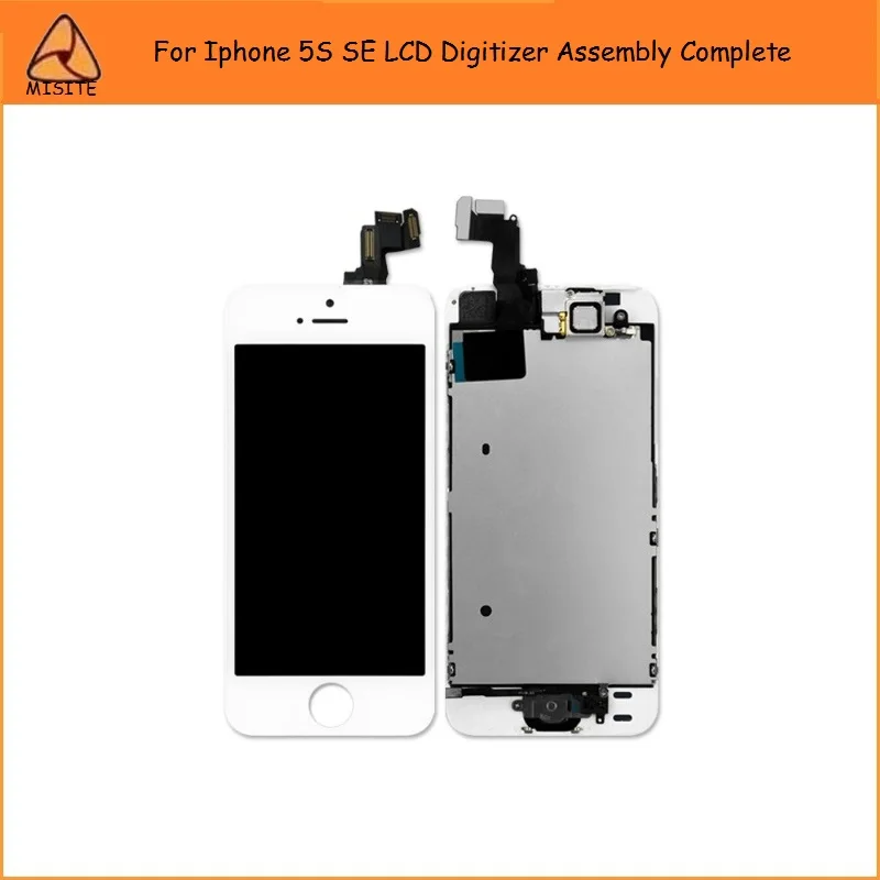 2 шт./Лот Высокое качество для iPhone 5S 5SE SE ЖК дисплей дигитайзер в сборе +