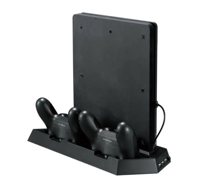 2 в 1 вертикальный стоячий вентилятор для охлаждения зарядное устройство Ps4/ps4 Slim