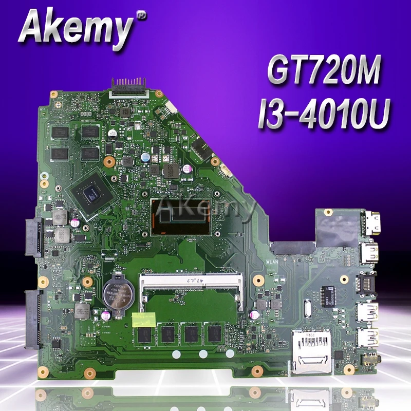X550LC материнская плата для ноутбука ASUS X550LC X550LD A550L Y581L W518L X550LN Тесты оригинальная материнская плата 4GB-RAM I3-4010U GT720M