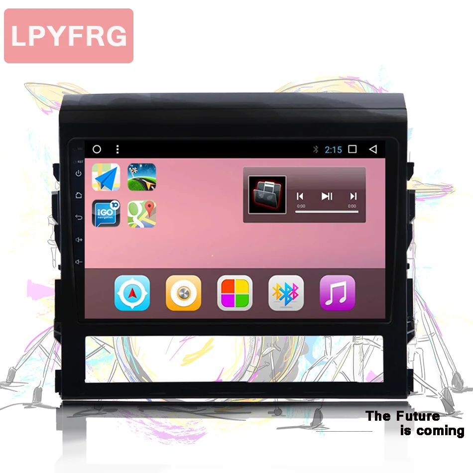 2 DIN 1280*720 Android 10 0 Octa Core автомобильный Радио Стерео DVD GPS для Toyota Land Cruiser 200 LC200 2016 2017 2018