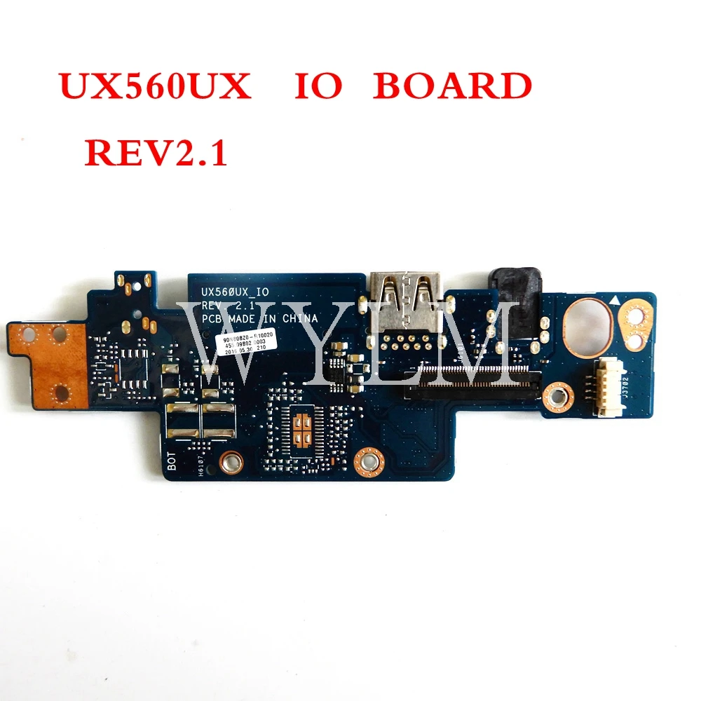 UX560UX IO_board REV 2 1 Для ASUS UX560U UX560UA UX560UXK Q534UX Q534U IO board|Компьютерные кабели и разъемы| |