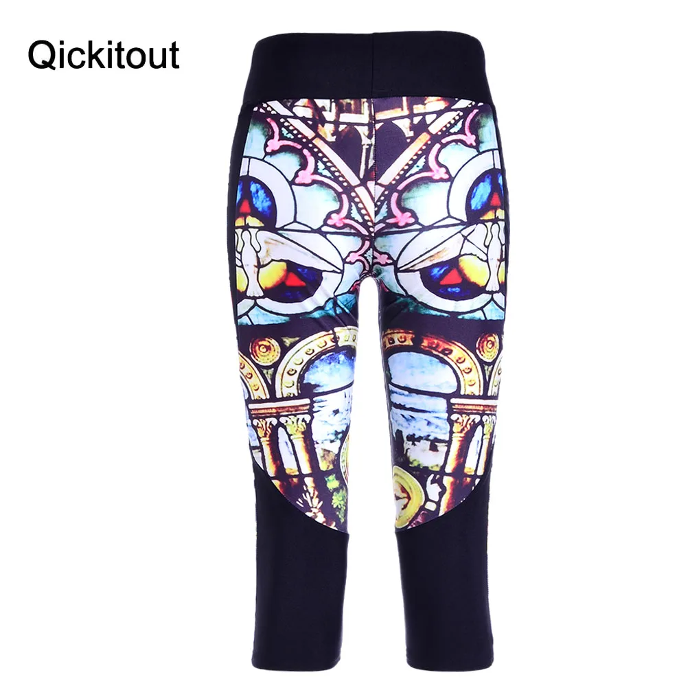 Новые пикантные Для женщин 7 точка Штаны леггинсы Faith христианской церкви