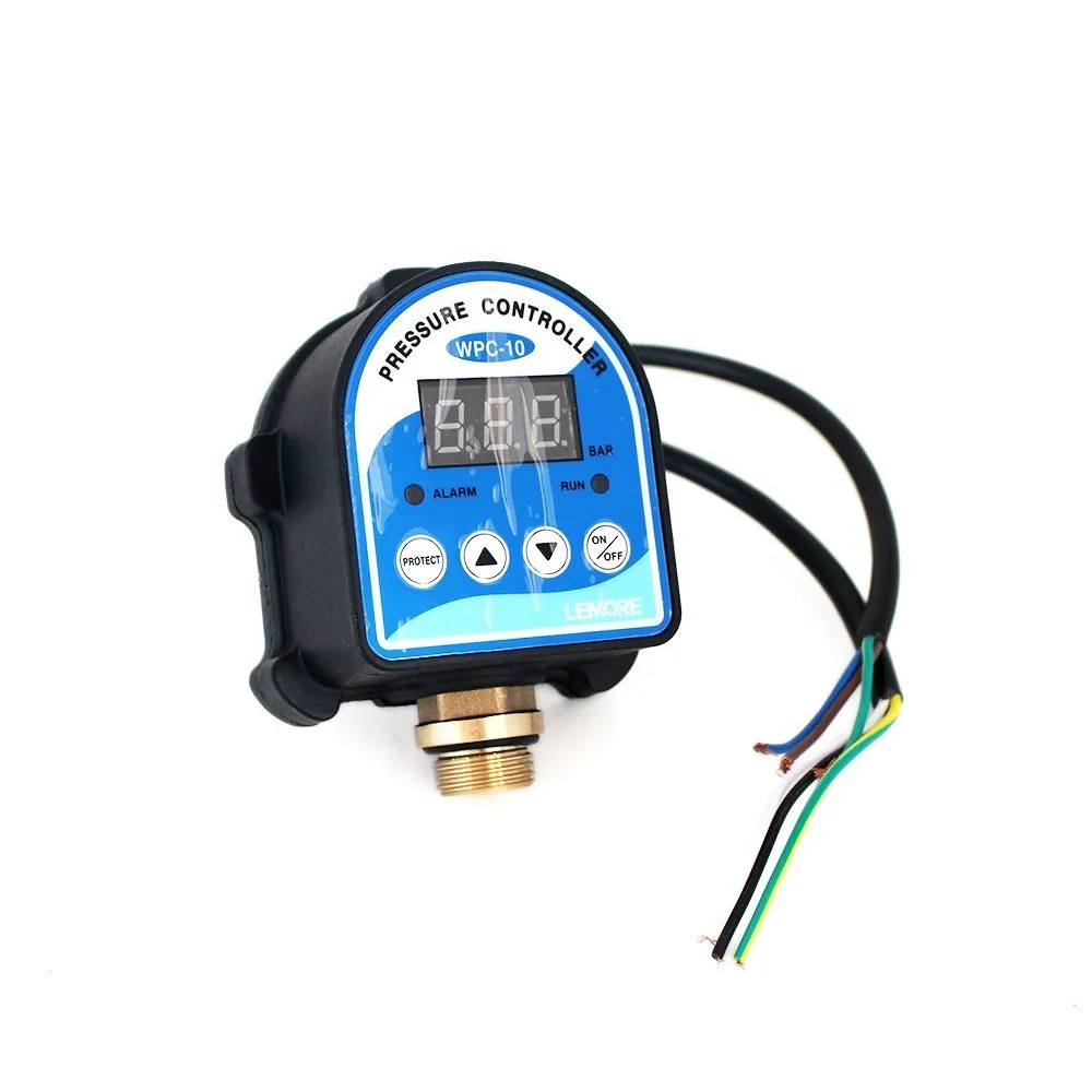 Digital Pressure Control Switch WPC 10 Display Eletronic Controller for Water Pump With G1/2" Adapter|control switch|controller controlcontrol