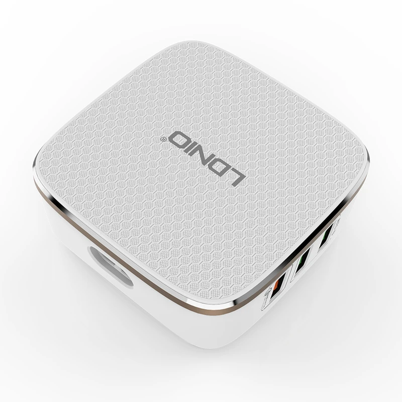 LDNIO 6 портовый с одним QC2.0 портом 1 5 м британская штепсельная вилка выходное