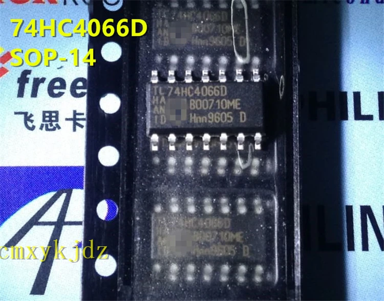 1 шт./лот 74HC4066D 74HC4066 SOP 14 новый оригинальный товар новая Оригинальная быстрая