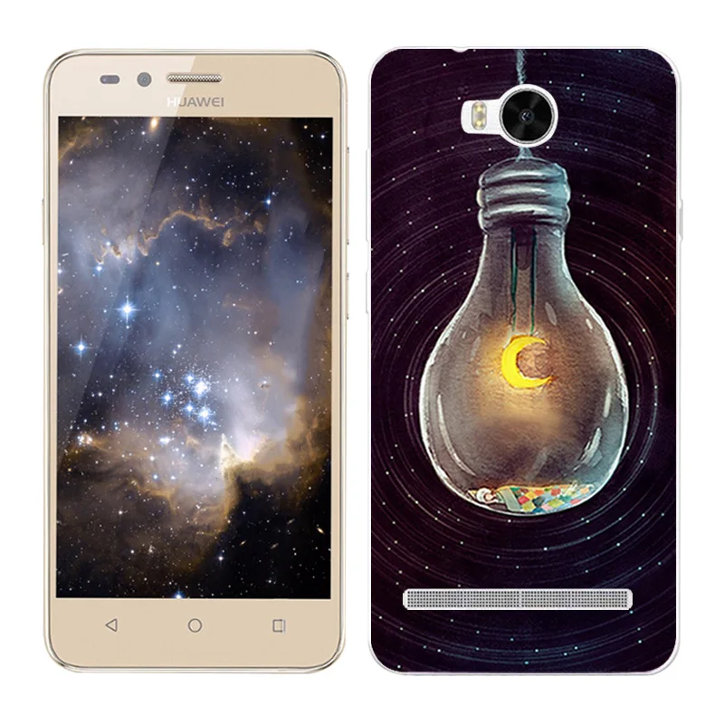 Case For Huawei Y3 II 2 TPU Soft Phone Back Cover Sea Sand Painted for Fundas Silicon | Мобильные телефоны и аксессуары