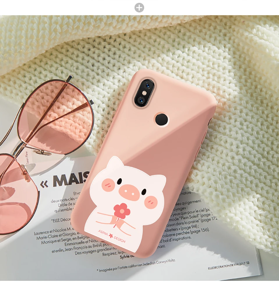 Жидкий силиконовый чехол для Xiao mi Red mi Note 7, однотонный бампер с милыми мультяшными котами для Xiaomi mi 8 9, Fundas Coque Capas