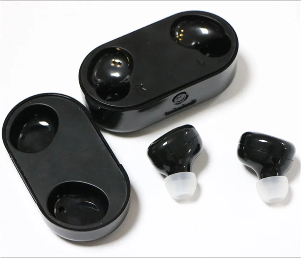 Twinbuys Беспроводной наушники вкладыши TWS с музыкальные Мини Bluetooth V5.0 True стерео