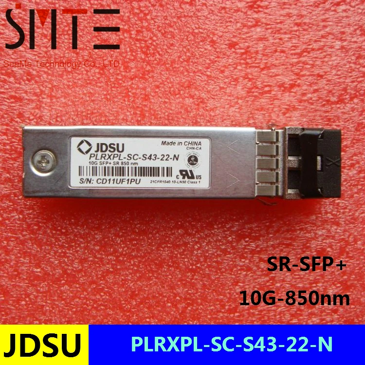 

JDSU PLRXPL-SC-S43-22-N 10G SFP + SR 850nm волоконно-оптический приемопередатчик