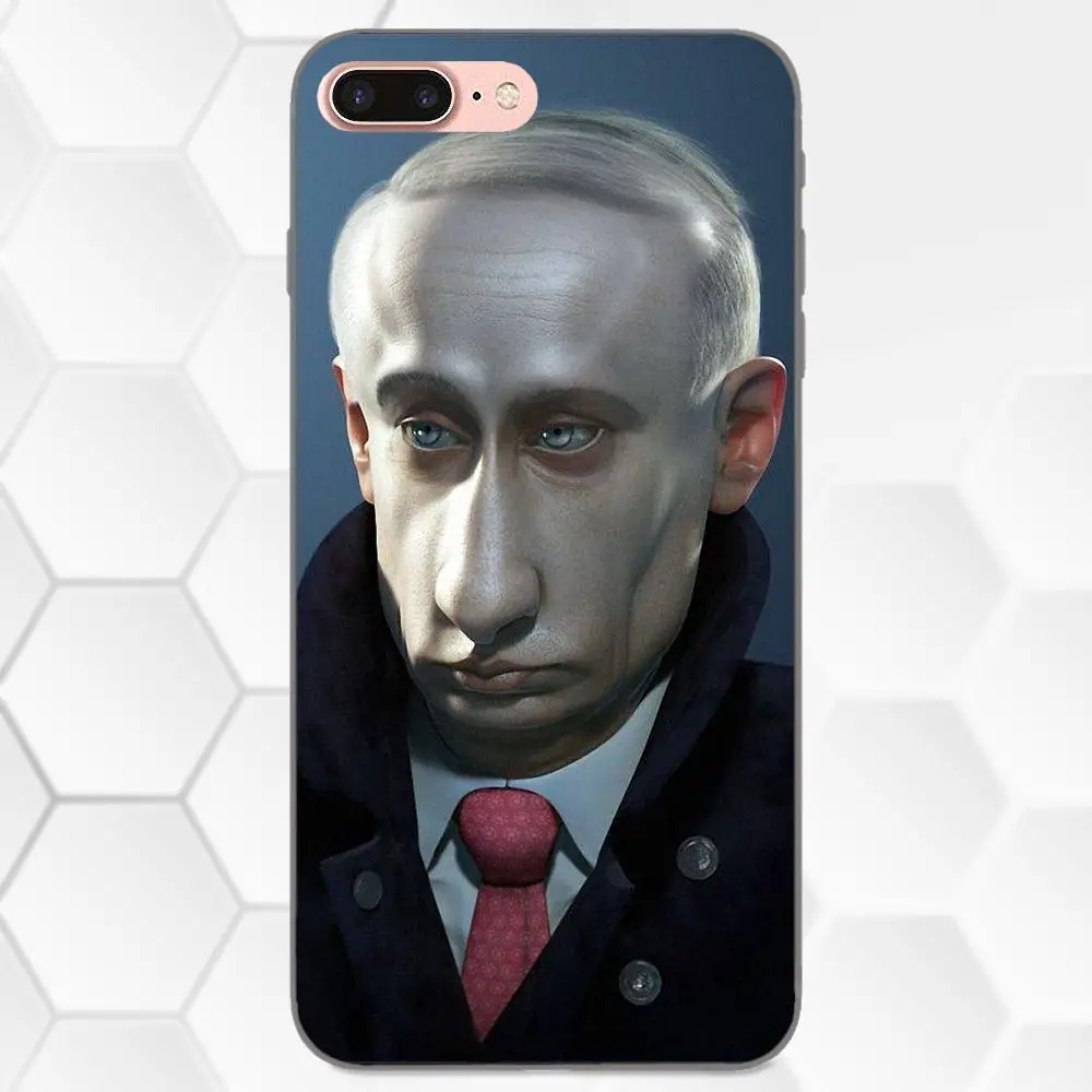 Для Huawei Honor Enjoy Mate Note 6s 8 9 10 20 Lite Play Pro P smart Soft TPU Skin Paintin President Putin|Бамперы| |