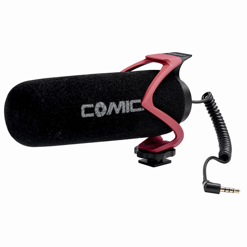 Микрофон Comica V30 Lite для видеозаписи записывающее устройство видеокамер Canon Nikon Sony