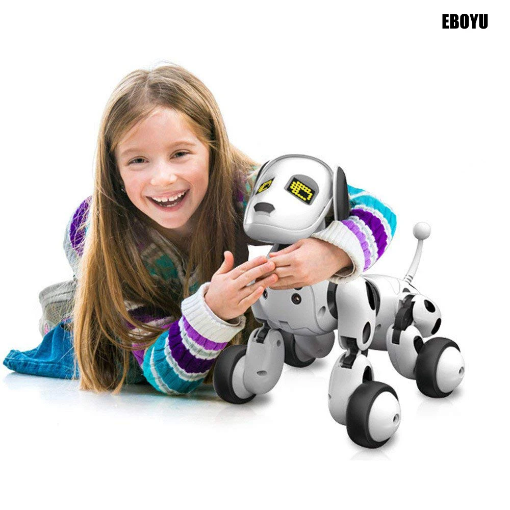 EBOYU 9007A обновленная 2 4G Беспроводная радиоуправляемая электронная умная собака с