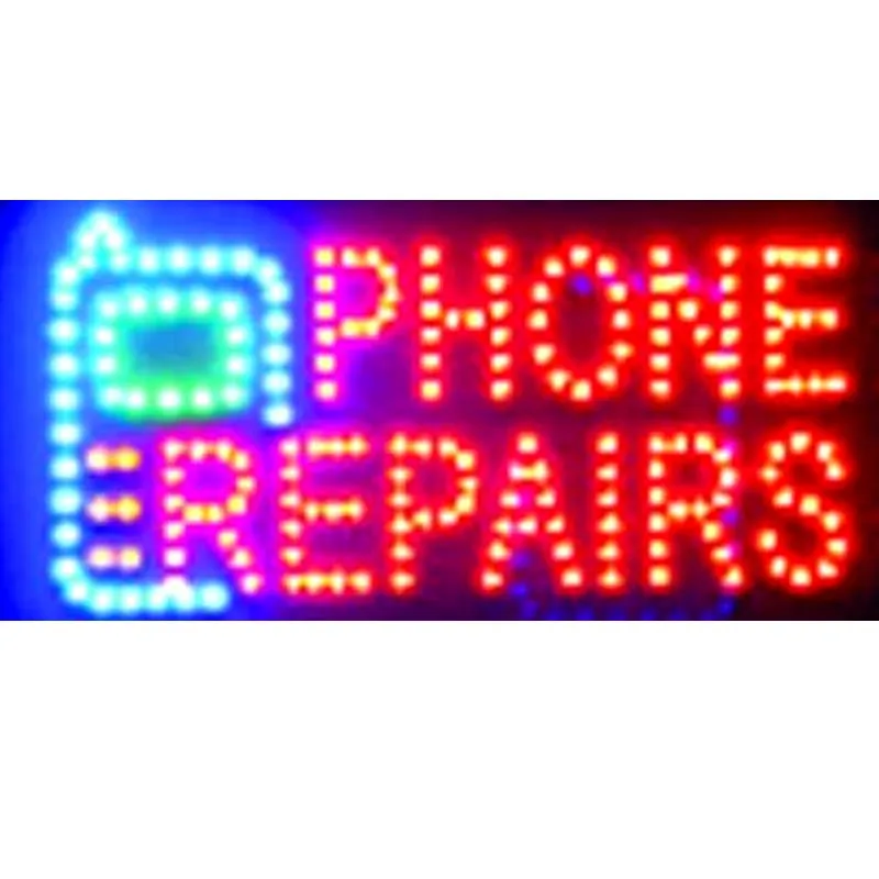 2017 New arriving super brightly customized led light signs Phone Repairs sign billboard neon signs|sign led|signs customsign |