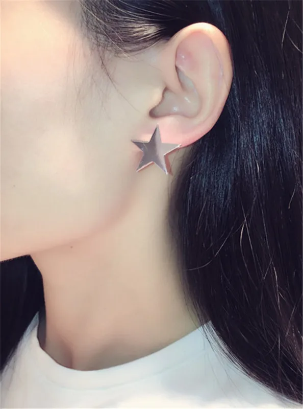 Charmwin New Tassel Earrings Long Women Gold Silver Color Star Dangle For PE1816 | Украшения и аксессуары