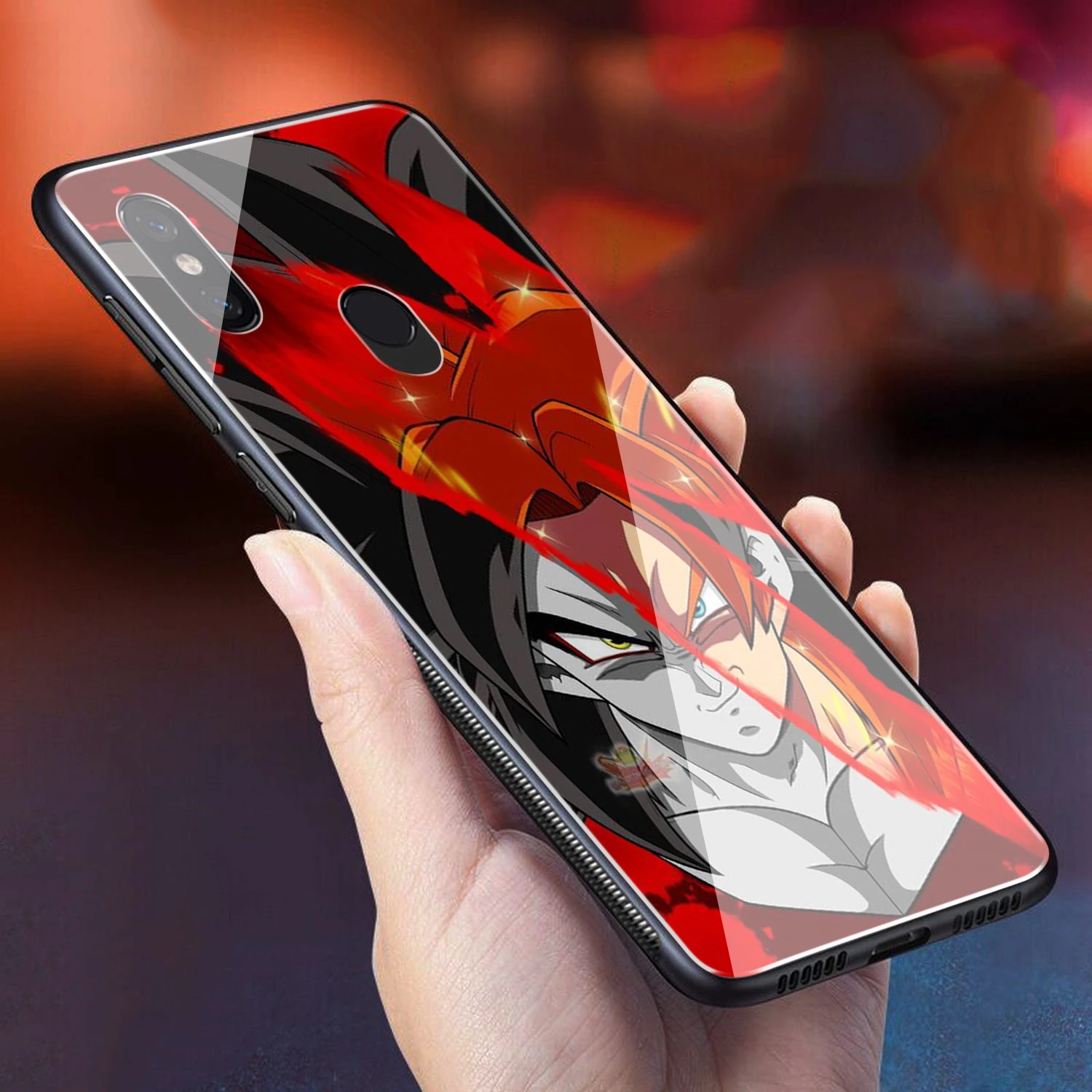 Чехол Lavaza Dragon Ball Z Super DBZ Goku из закаленного стекла для Redmi Note 4X 5 6 6A 7 Pocophone F1 |