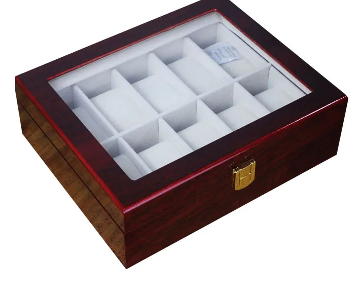 Classical Fashion Watch Organizers for Europe Brand Watches Box Wood Window Storage Display Case Reliable China Supplier | Наручные часы