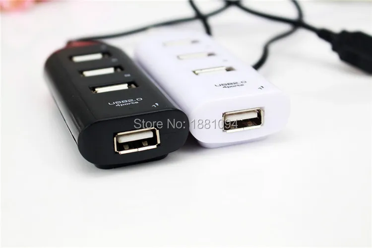 SZAICHGSI мини USB концентратор высокой скорости 4 порта 2 0 с кабелем 480 Мбит/с