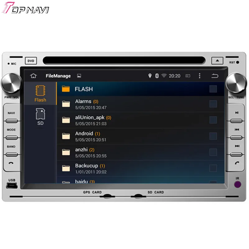 Topnavi 7 ''четырехъядерный Android 6 0 Автомобильный DVD-плеер для VW /MK5/JETTA/BORA/POLO/MK3/MK4/GOLF