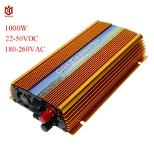 Солнечный инвертор Grid Tie MAYLAR @ 22 50VDC 1000W с MPPT PV на сетке выход 180