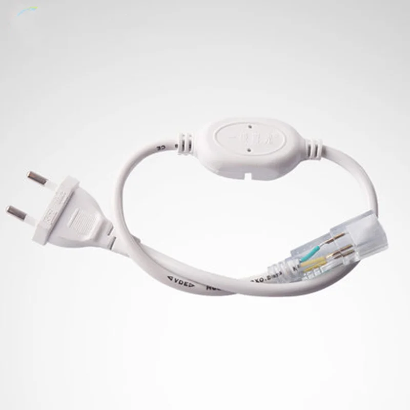 220v 3528/5050/ 3014 EU Plug широкий Разъем Светодиодная лента аксессуар специальные