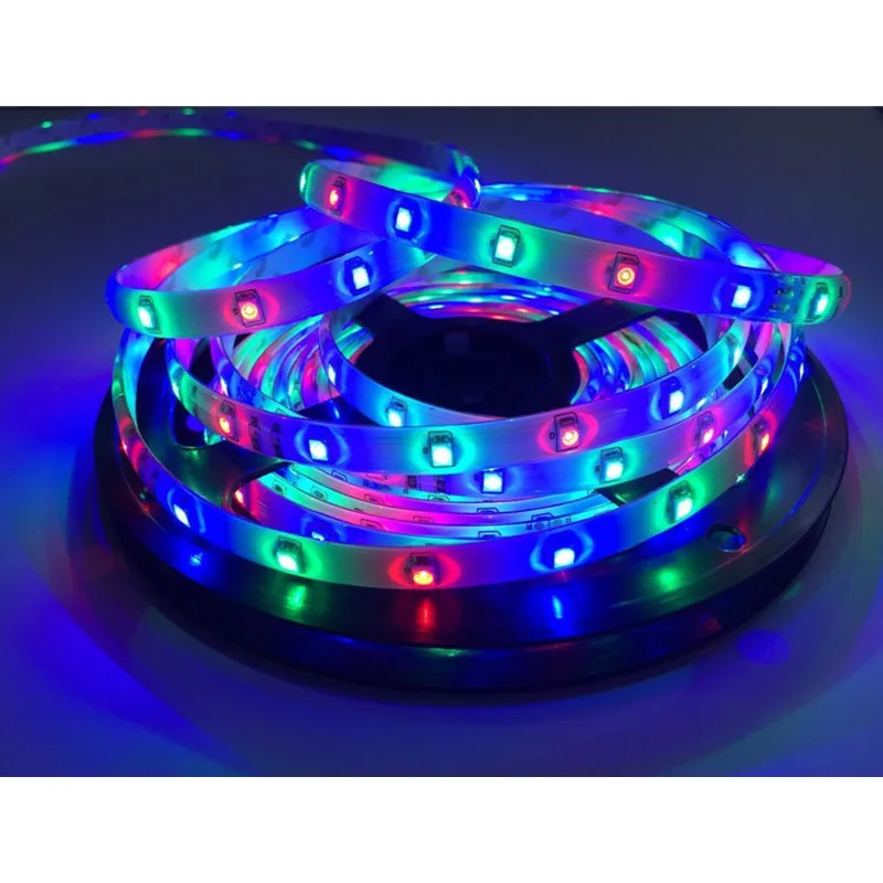 RGB Светодиодная лента Водонепроницаемая 2835 SMD 5 м 60 светодиодов Гибкая ИК пульт