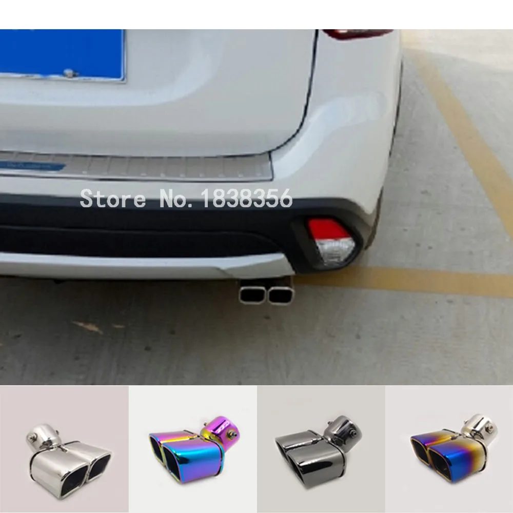 Автомобильный глушитель для Mitsubishi Outlander 2016 2017 2018 2019 2020|Хромирование| |